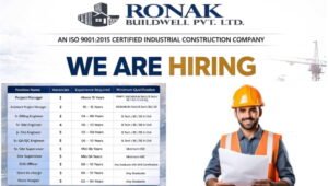 Ronak Buildwell Pvt Ltd Vacancy 2026