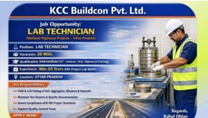 KCC Buildcon Hiring