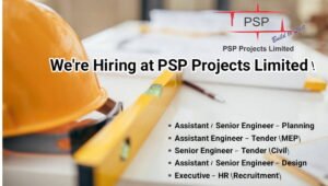 Job Vacancy at PSP Projects Ltd