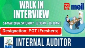 MEIL Group Walk-In Interview
