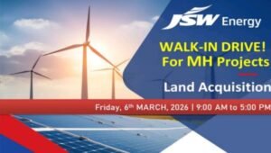 JSW Energy Walk-In Drive 2026
