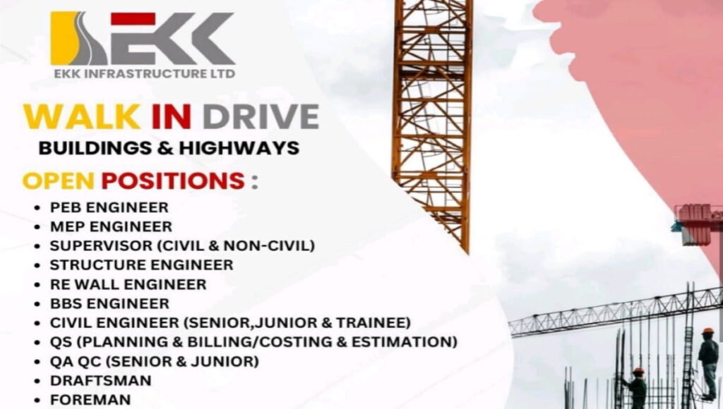 EKK Infrastructure Ltd Walk In Drive