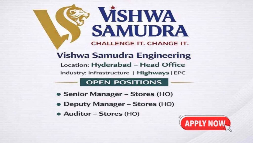 Vishwa Samudra Engineering Vacancy
