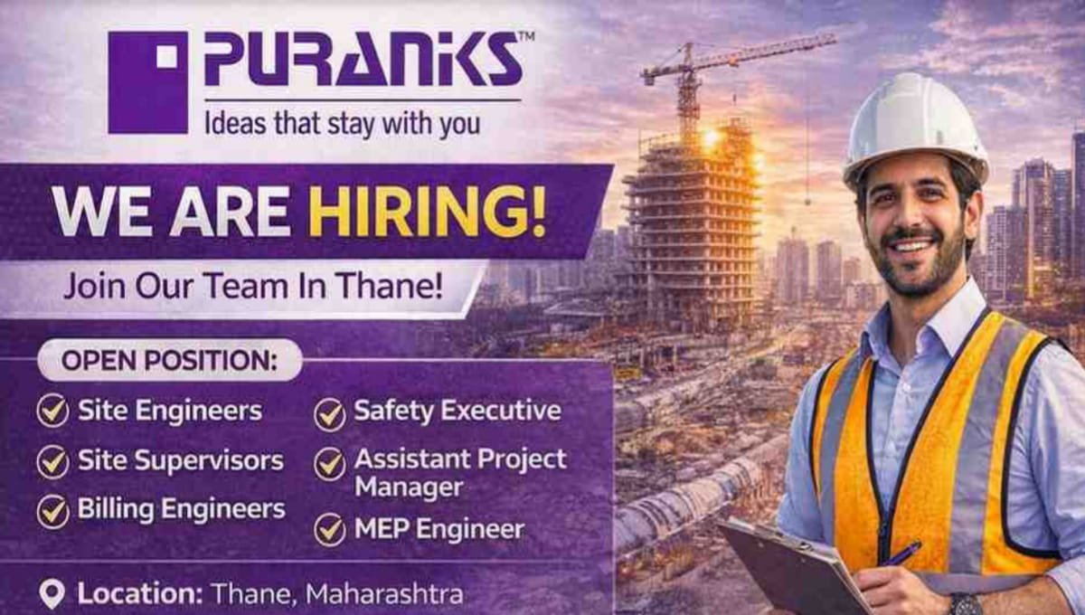 Puranik Builders Ltd Hiring