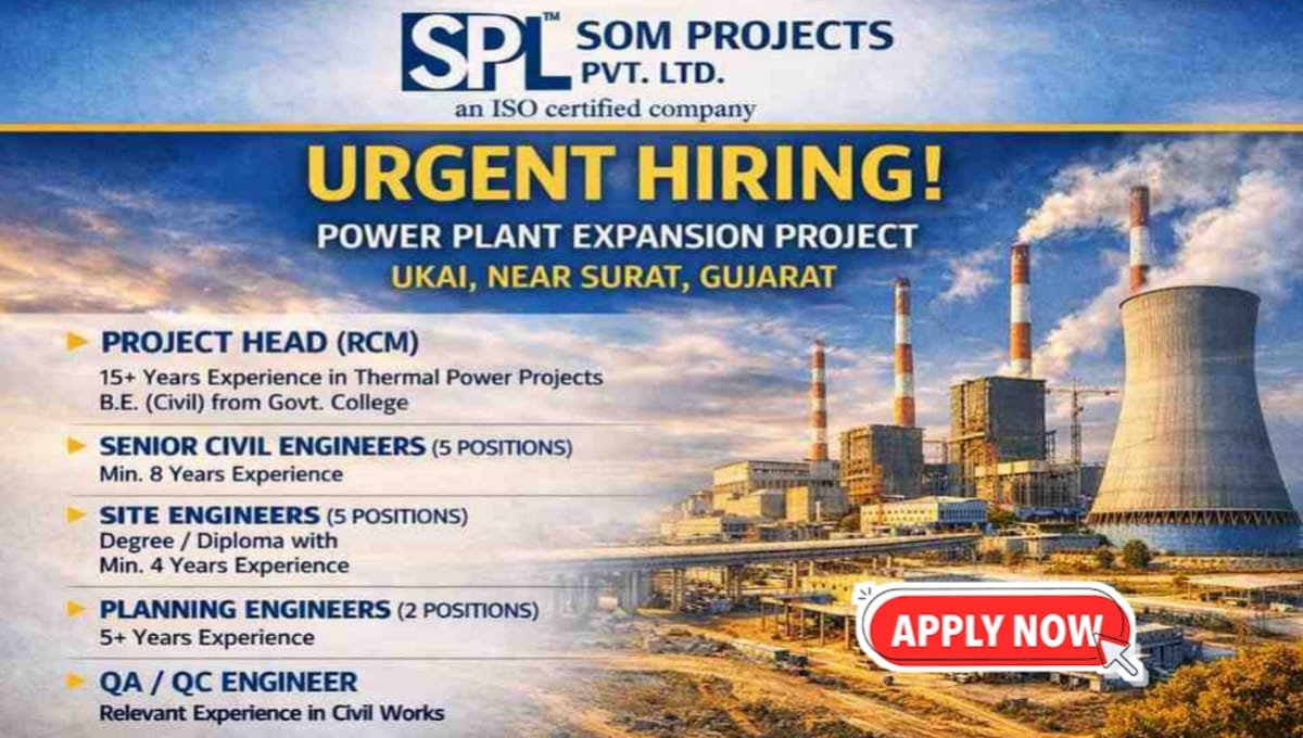 SOM Projects Pvt Ltd Hiring 2026