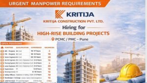 Kritija Construction Recruitment Hiring