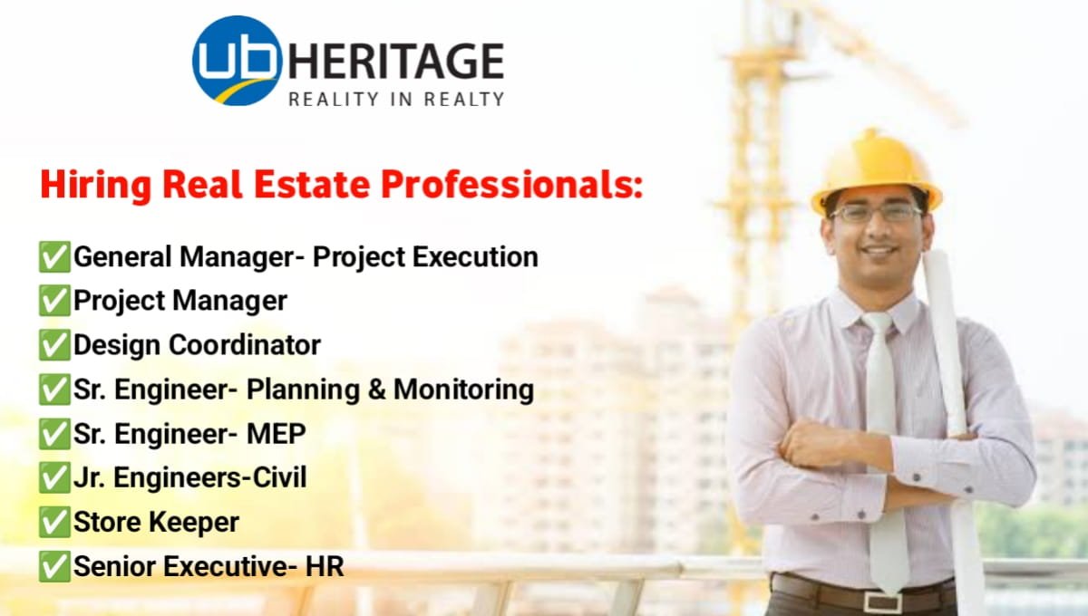 UB Heritage Group Recruitment 2026