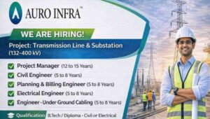 Auro Infra Job Opportunity