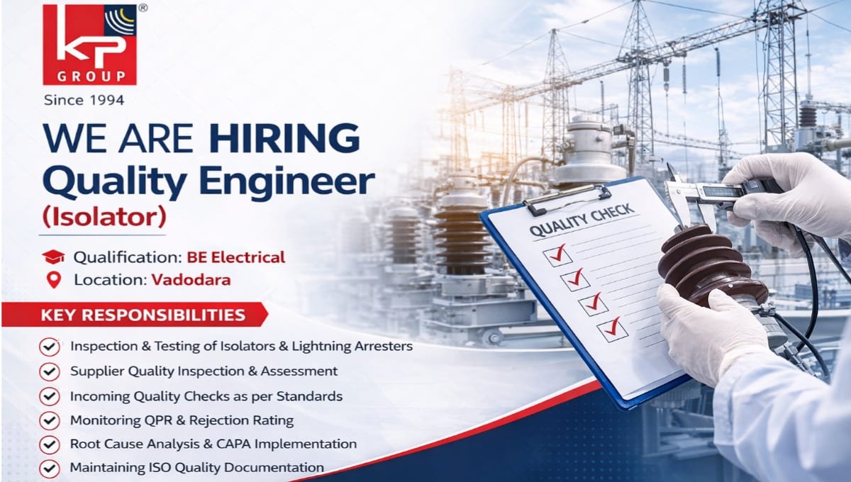 Electrical Jobs 2026 KP Green Engineering