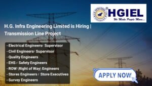 HG Infra Recruitment 2026