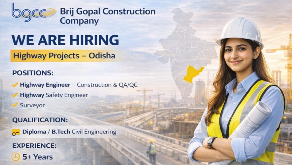 Brij Gopal Construction Company Hiring
