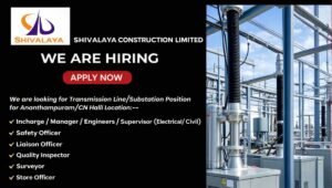 Shivalaya Construction Recruitment 2026