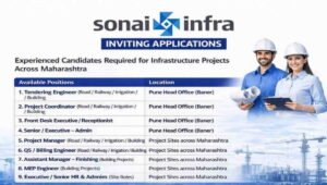 Sonai Infra Recruitment 2026