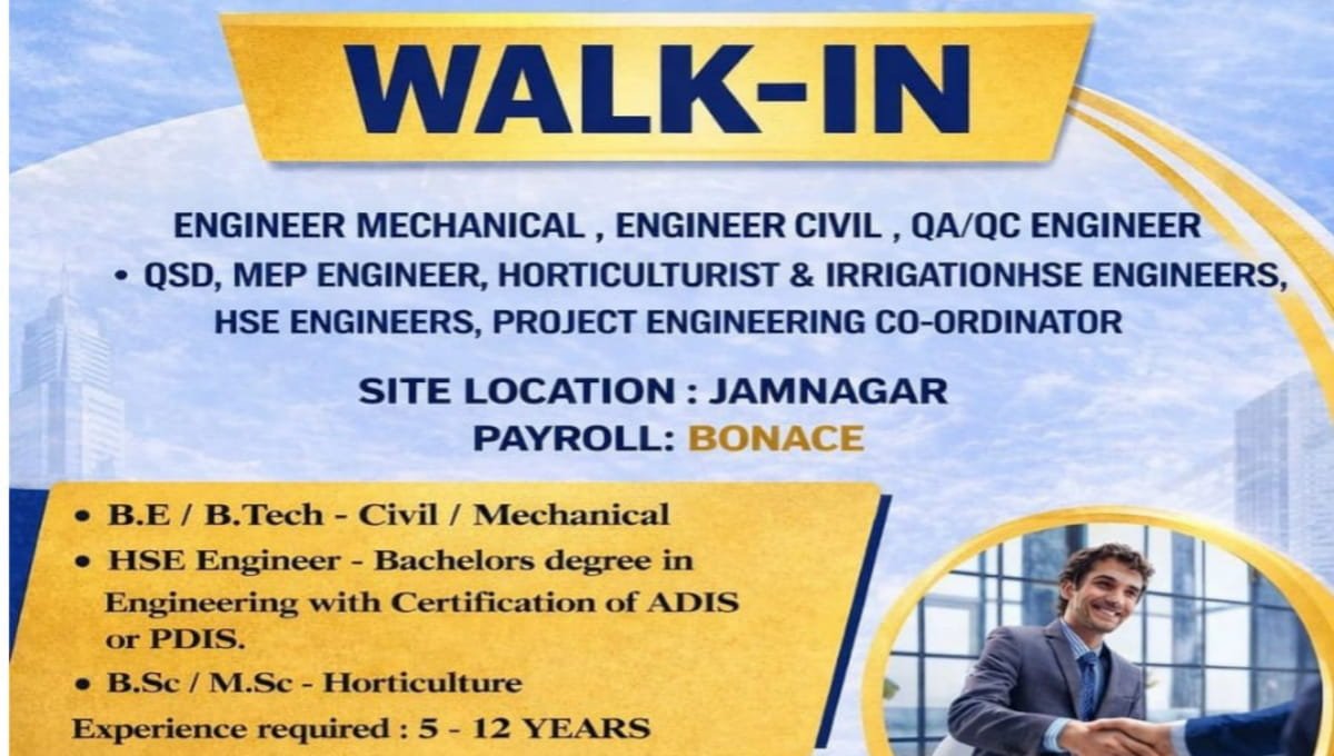 Bonace Walk-In Interview 2026