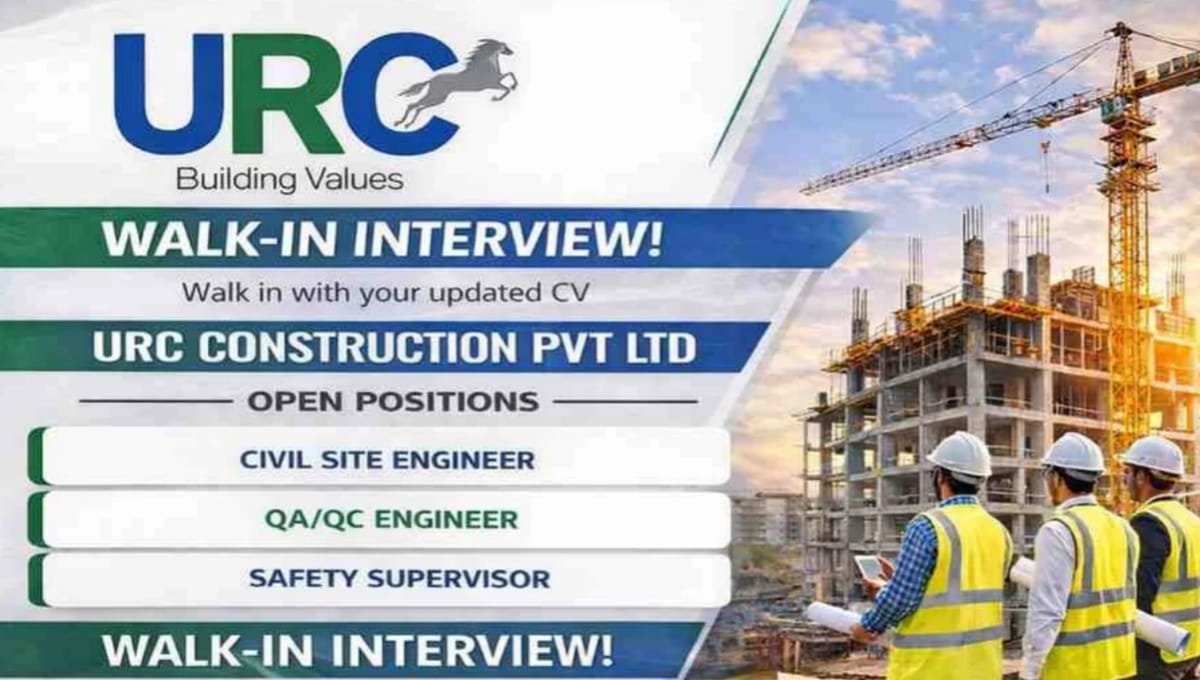URC Construction Walk-In Drive at Chennai