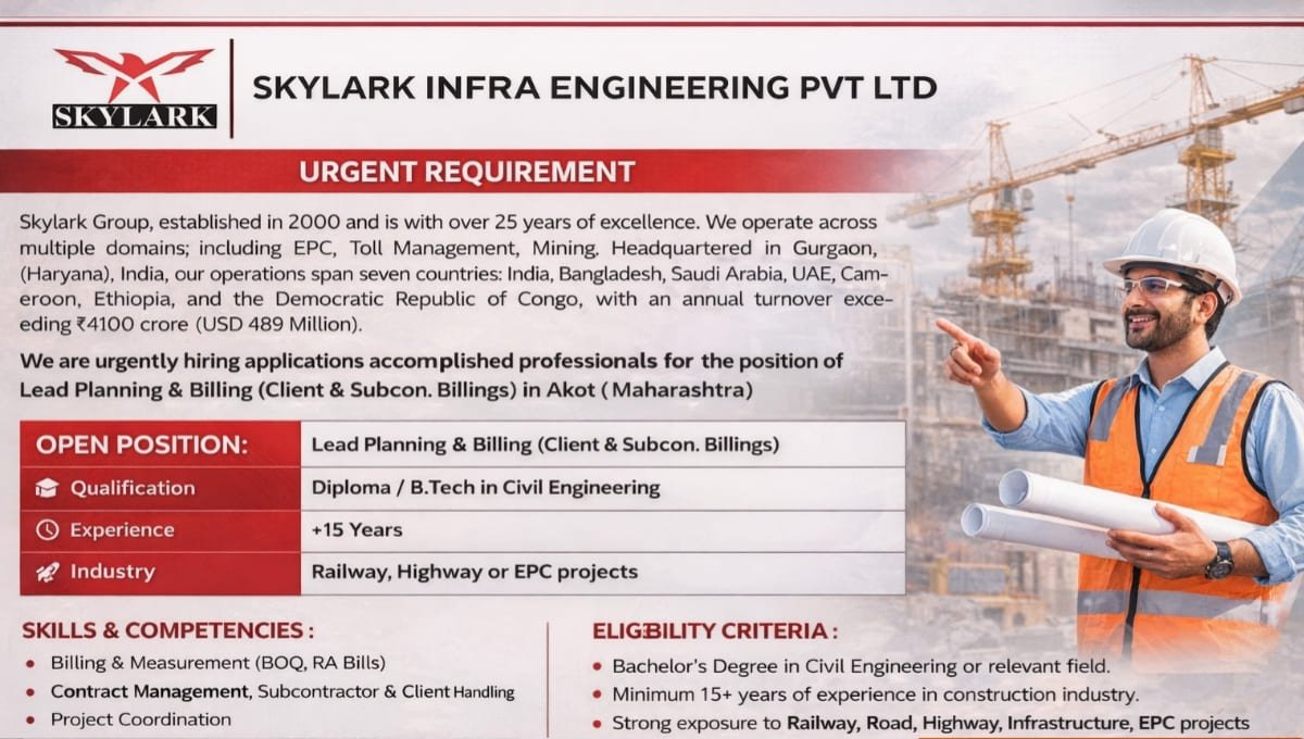 Skylark Infra Engineering Hiring 2026