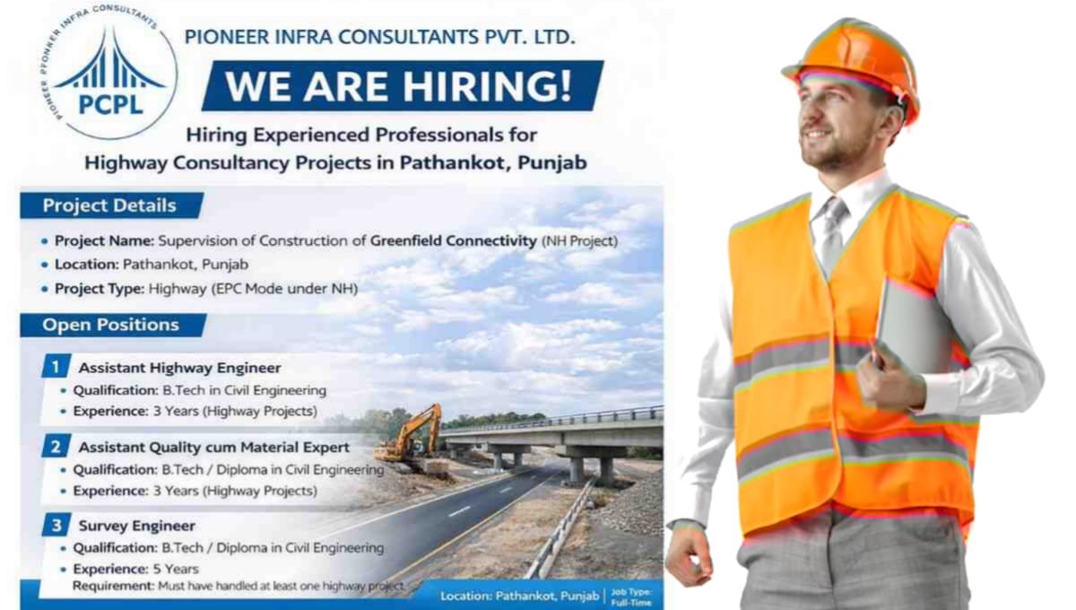 Pioneer Infra Consultants Vacancy 2026