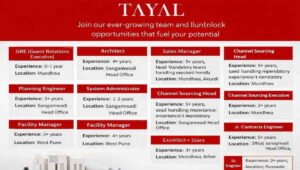 Tayal Corp Job Opportunity