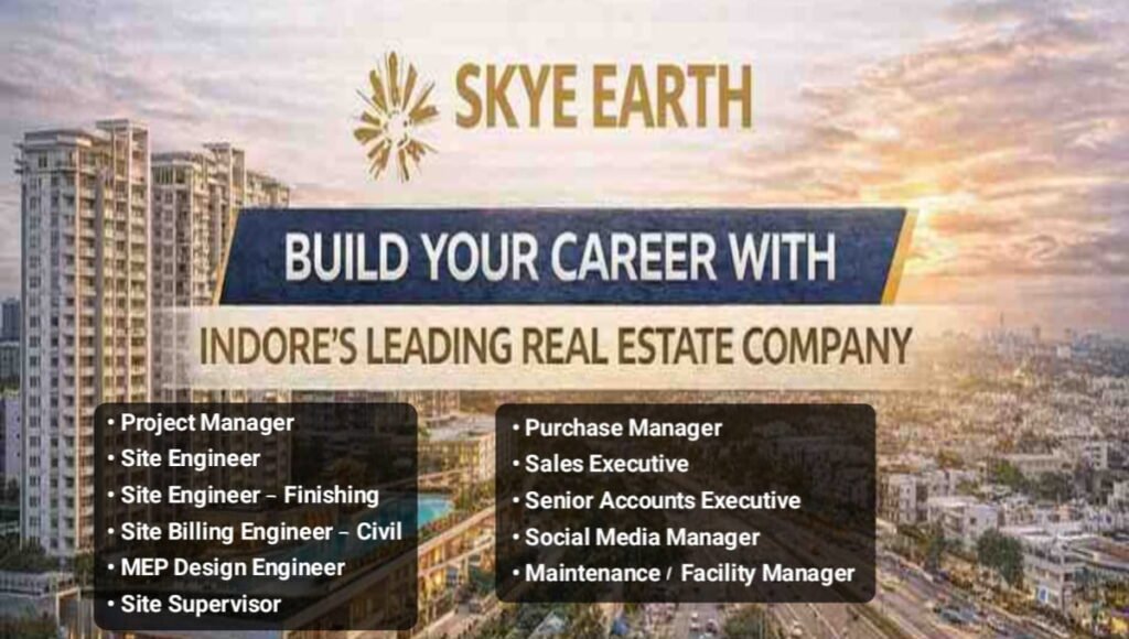 Skye Earth Job Vacancy 2026
