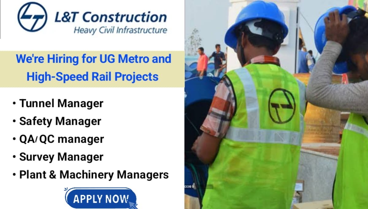L&T Heavy Civil Infrastructure IC Hiring