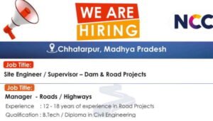 NCC Limited Careers 2026