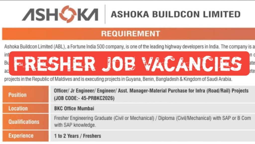 Freshers & Experienced Engineers Hiring