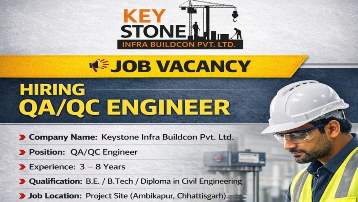 QA/QC Engineer Job Vacancy