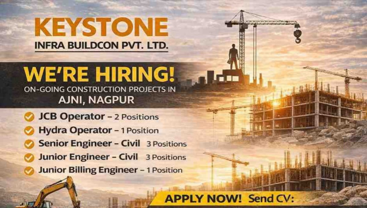 Keystone Infra Buildcon Hiring 2026