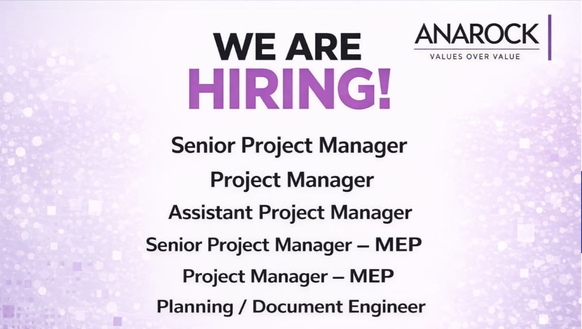 ANAROCK Project Management & Engineering Services Hiring 2026