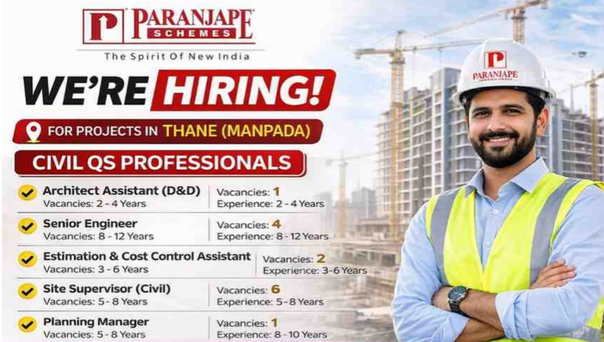 Paranjape Schemes Hiring 2026