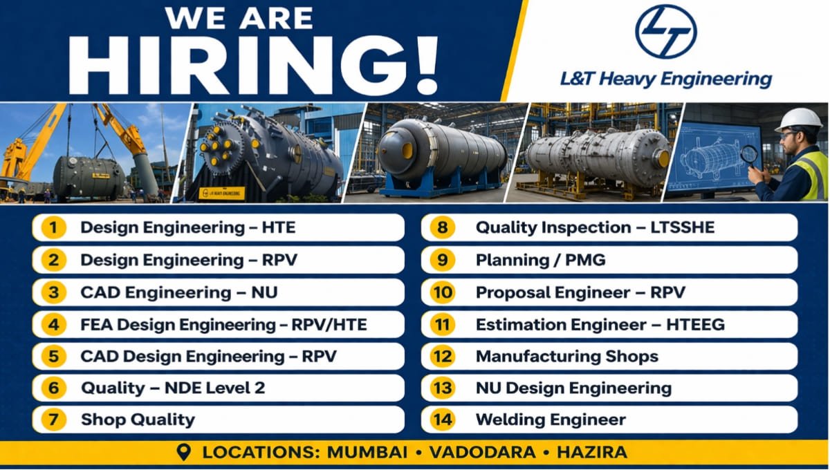 L&T Heavy Engineering Hiring 2026