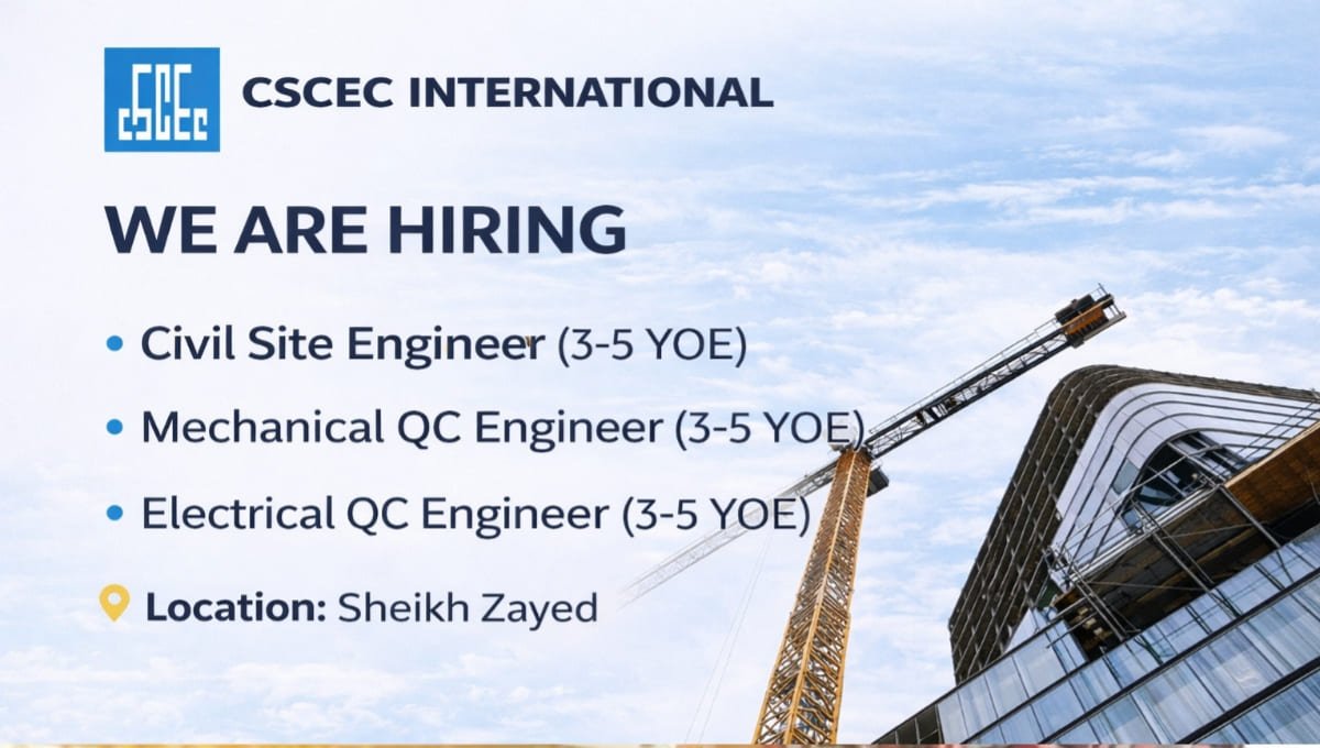 CSCEC International Construction Jobs