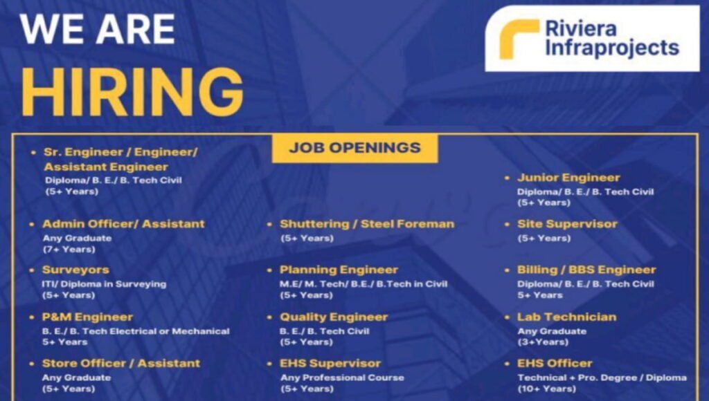 Riviera Infraprojects Careers