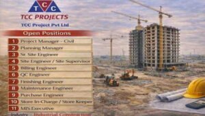 TCC Projects Pvt Ltd Hiring 2026