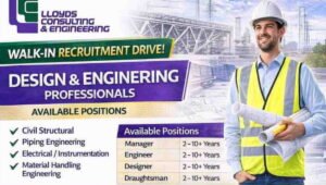 Lloyds Consulting & Engineering Hiring 2026