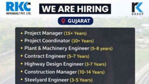RKC Infrabuilt Pvt Ltd Recruitment 2026