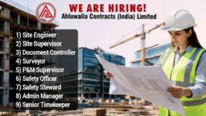 Ahluwalia Contracts India Job Vacancy