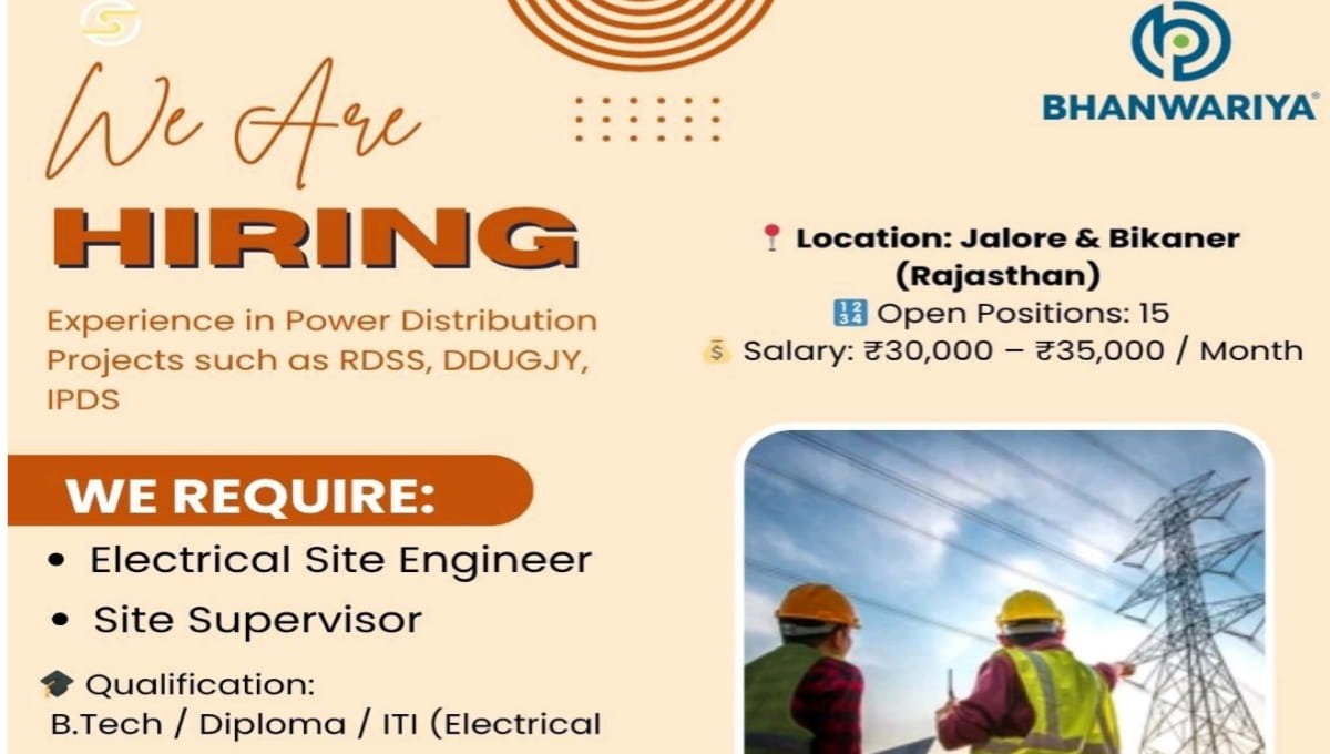 Bhanwariya Infra Vacancy 2026
