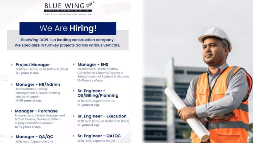 BlueWing DCPL Job Vacancy 2026