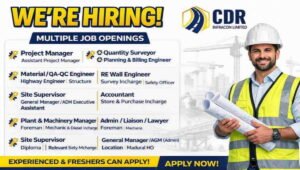 CDR Infracon Ltd Recruitment 2026