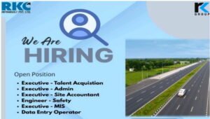 RKC Infrabuilt Pvt Ltd hiring