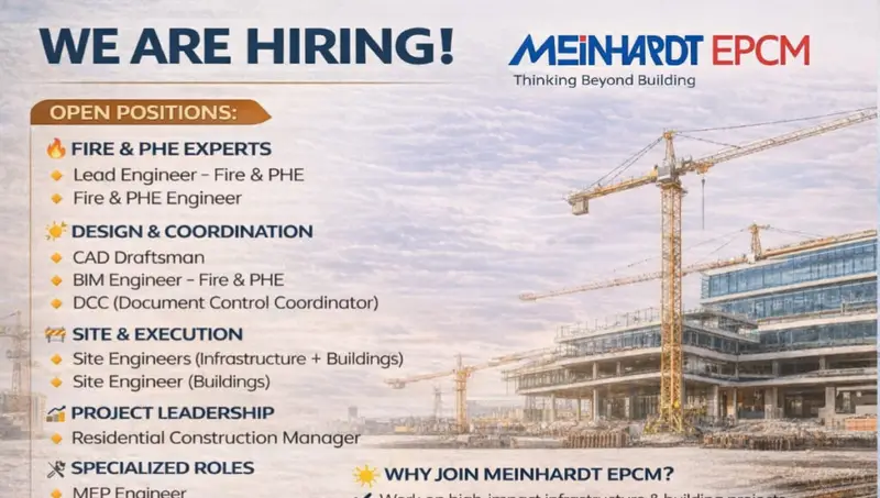 Meinhardt EPCM India Hiring