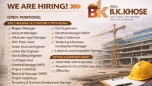 B K Khose Job Vacancy 2026