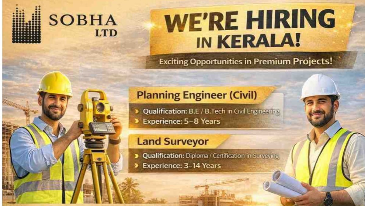 Sobha Ltd Vacancy 2026