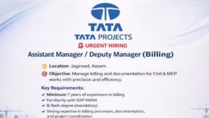 Tata Projects Hiring 2026