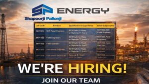 Shapoorji Pallonji Energy Job Vacancy