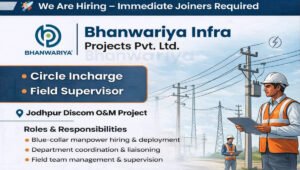 Bhanwariya Infra Urgent Hiring 2026