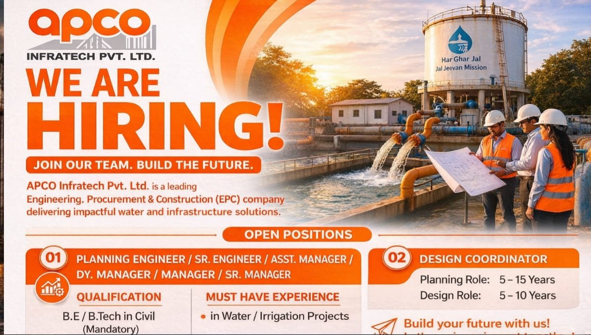 APCO Infra Recruitment 2026