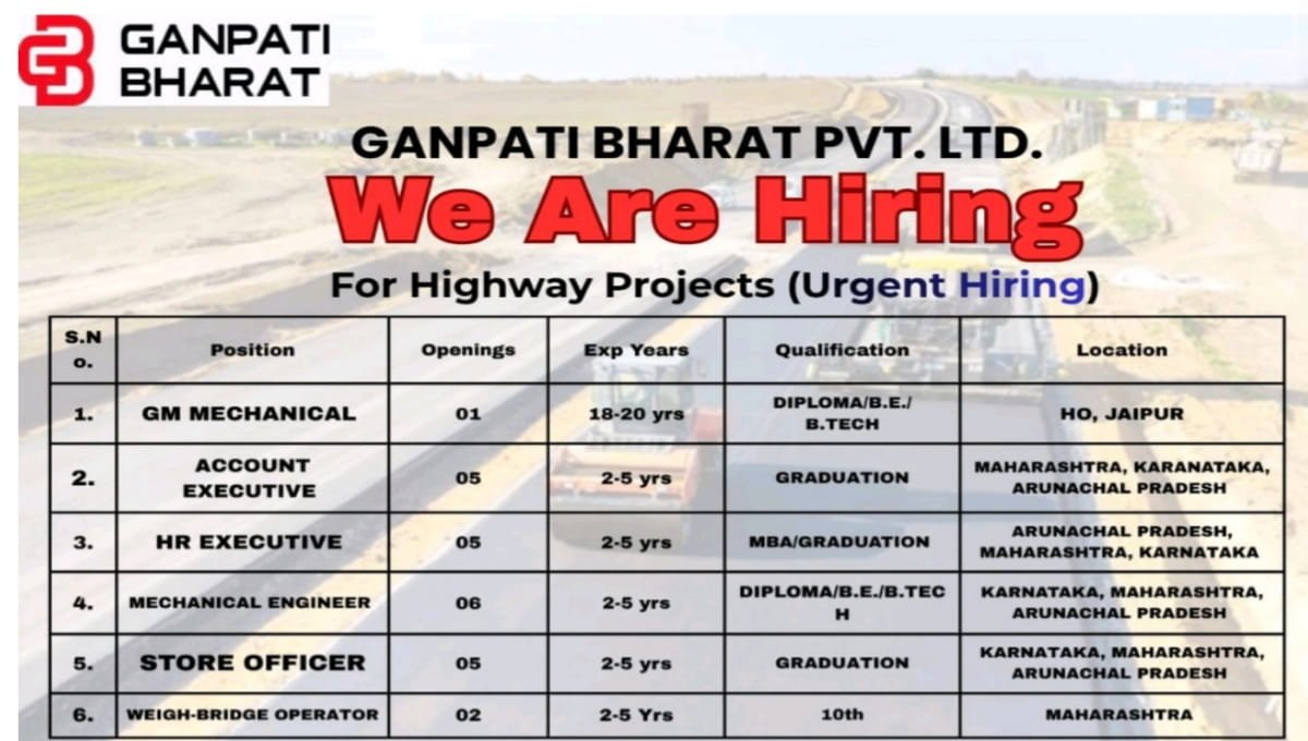 Highway Project Jobs