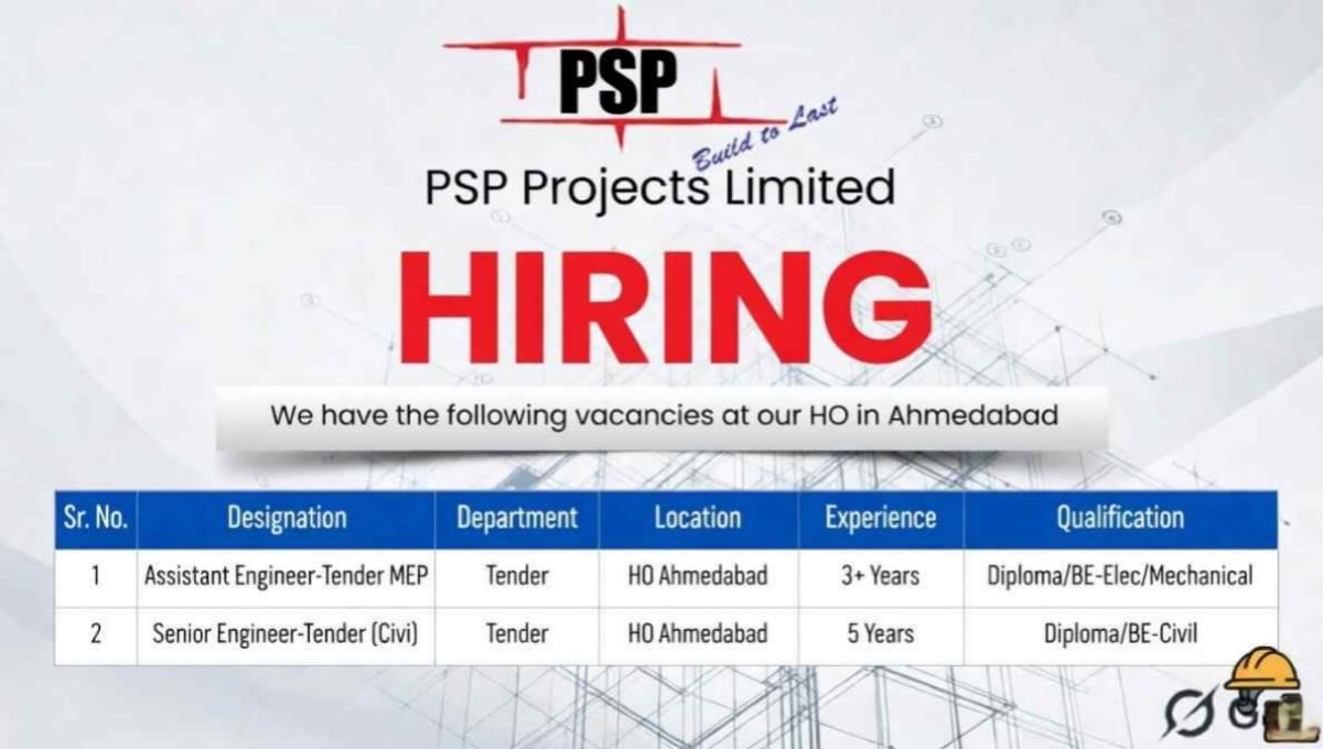 PSP Projects Ltd Job Vacancy 2026